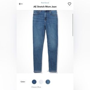 AE Stretch Mom Jeans